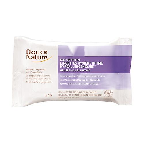Natur'intim Organic Wipes 15 units