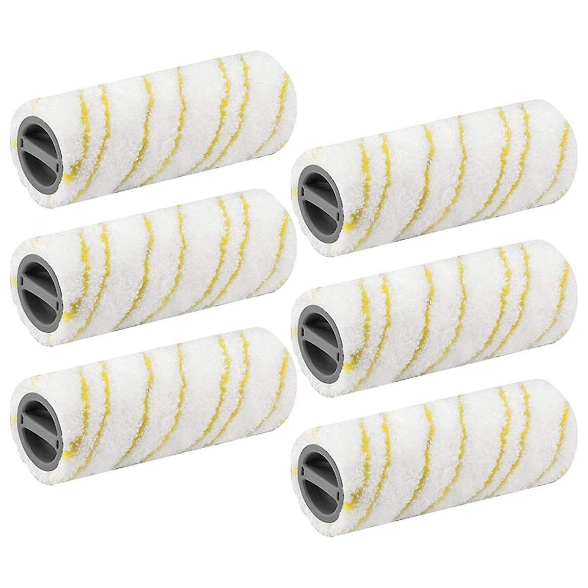 Mikrofiberrullesett for FC7 FC5 FC3 FC3D EWM2 elektrisk hardt gulvrens 2.055-007.0/2.055-006.0