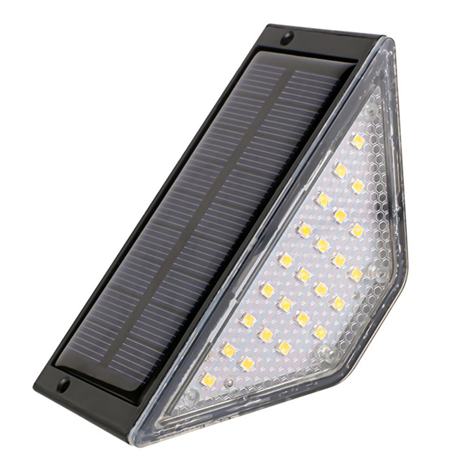 Outdoor Triangles Solar Powered Step Light Personalized Landscape Lights for Courtyard Patios