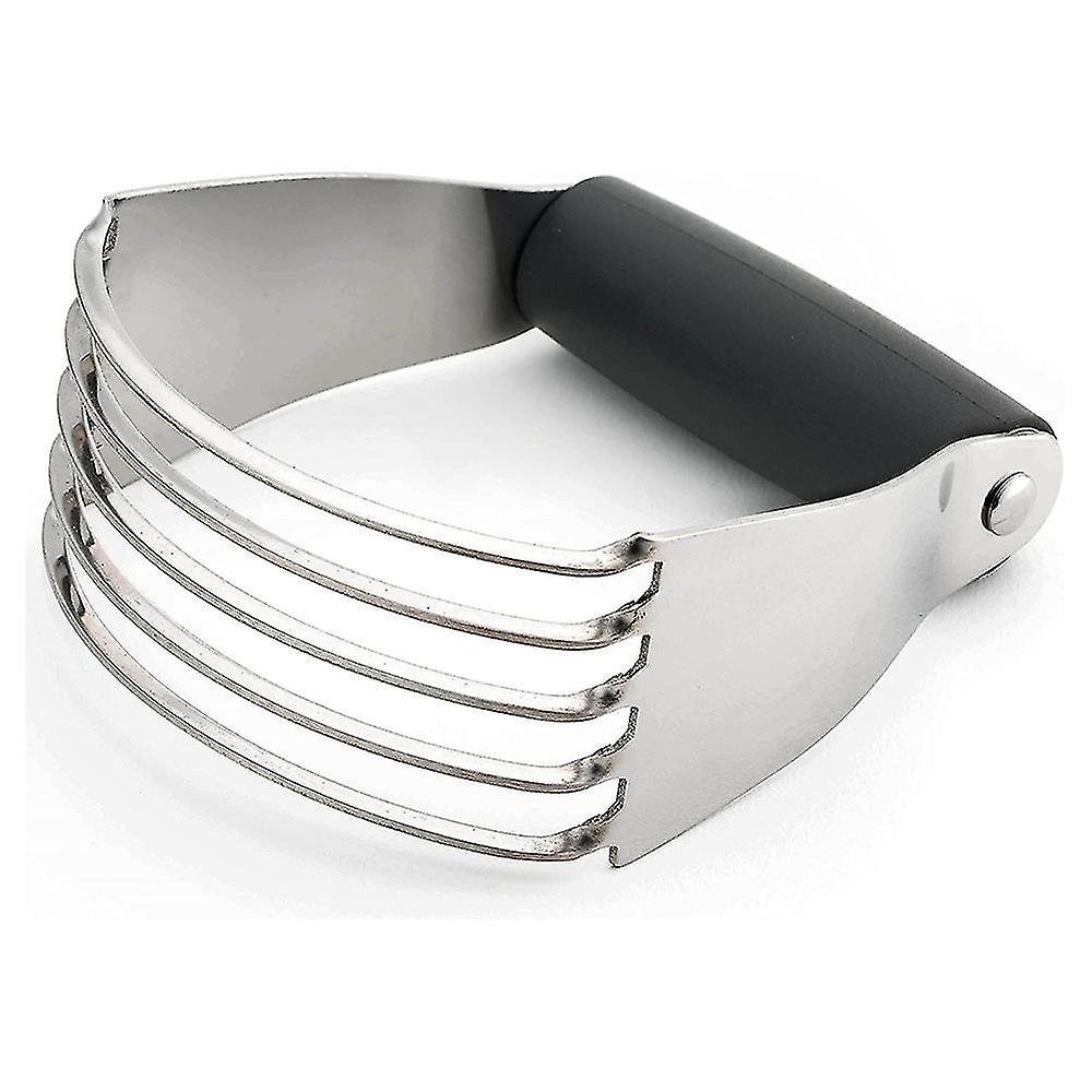 Simple Craft Pastry Cutter For Baking - Stainless Steel Pastry Blender Tool With Comfortable Grip Ha