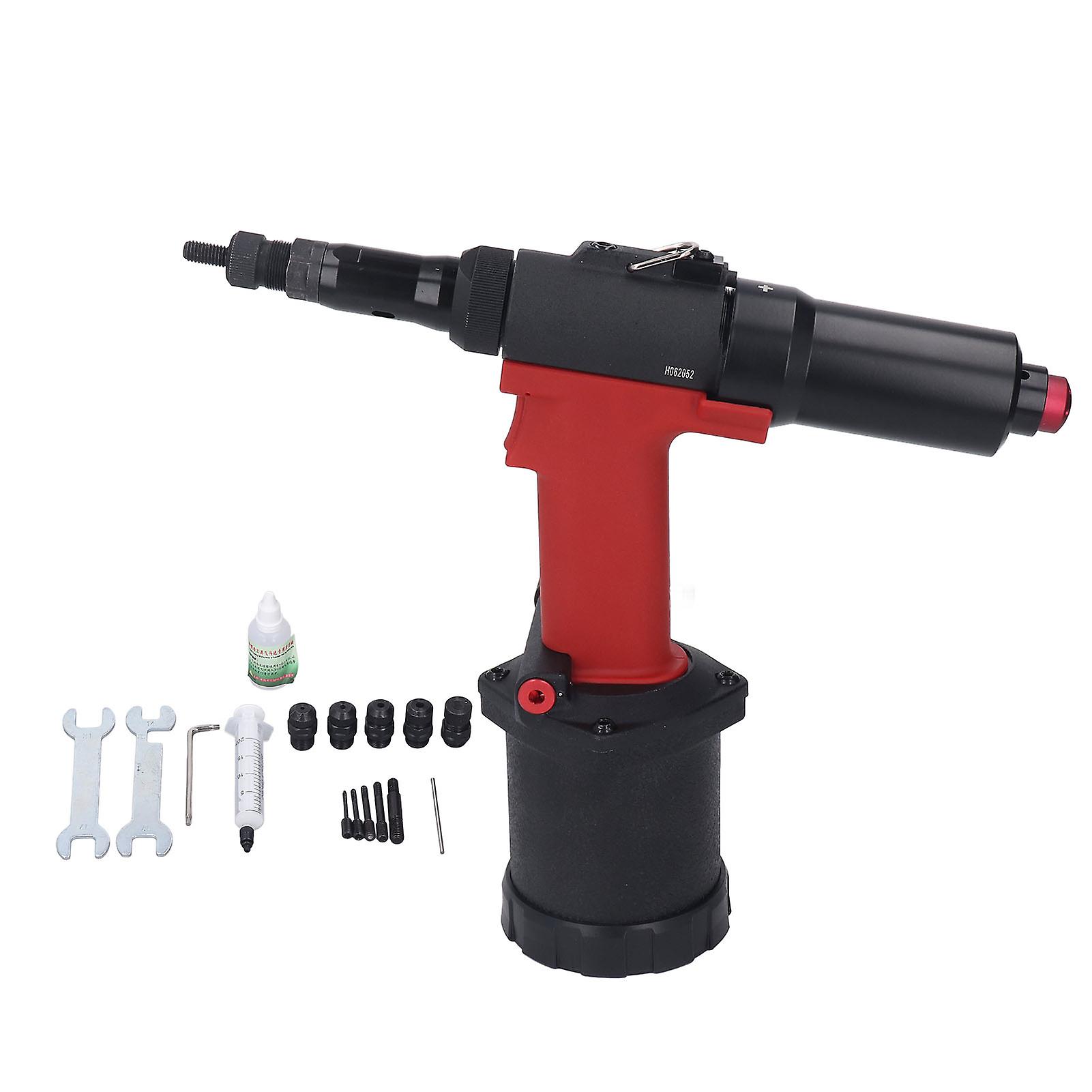 Pneumatic Rivet Nut Gun Low Noise Touch Switch Auto Industrial Nut Riveter Tool M3 to M10