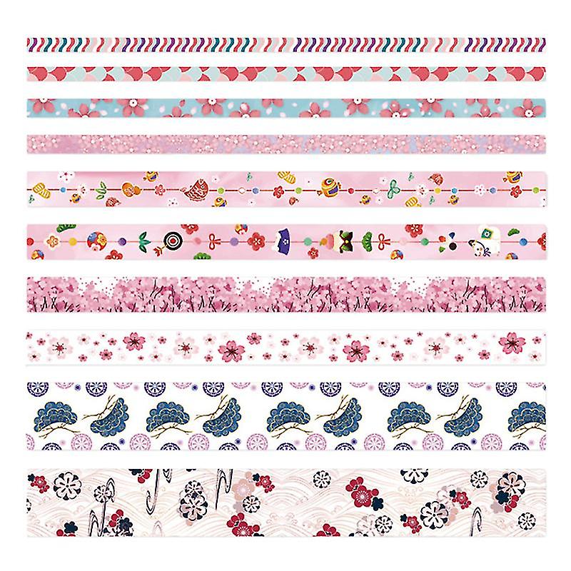 Yeni 10rolls Washi Bant