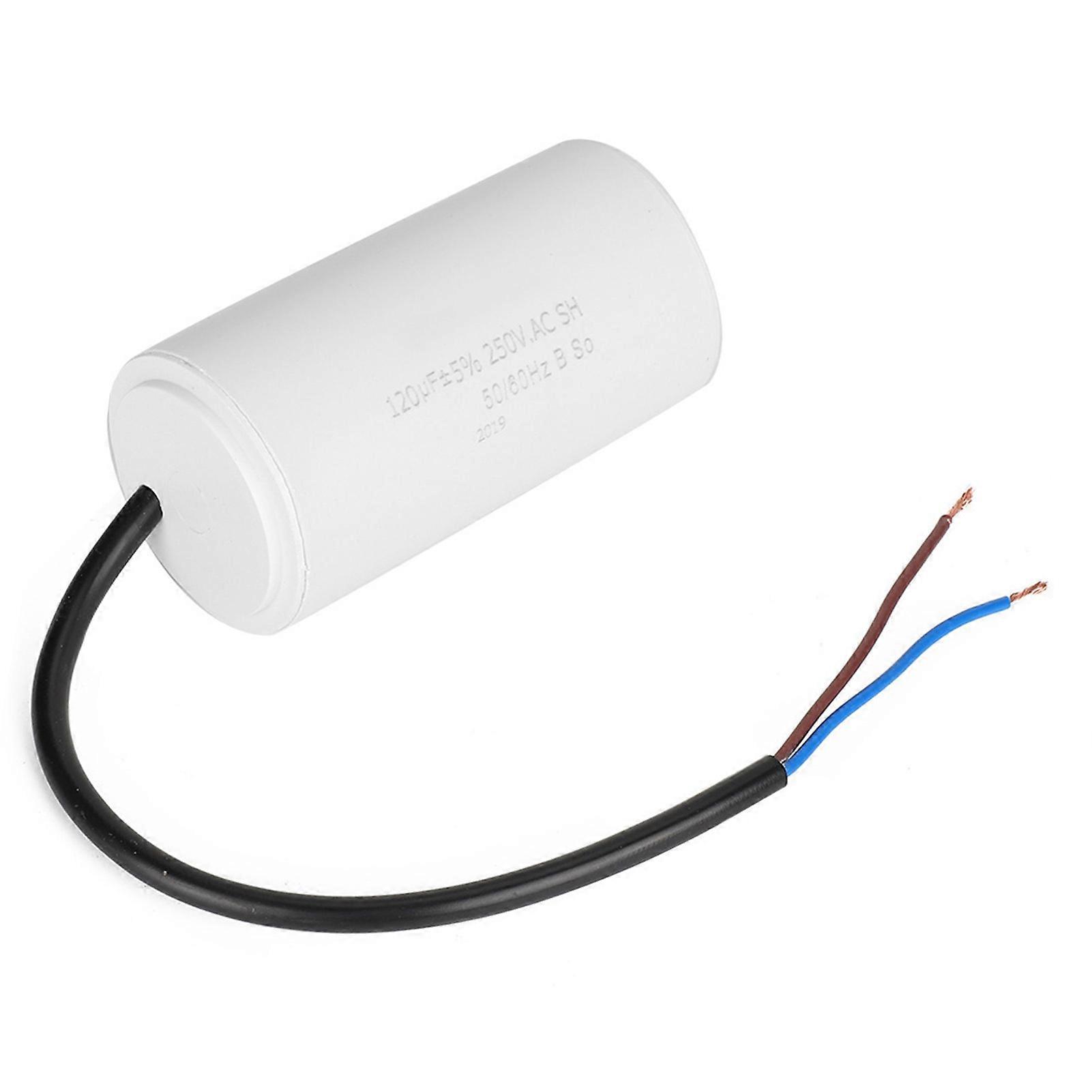 CBB60 120uF White Run Capacitor 50/60Hz for Motor Air Compressor