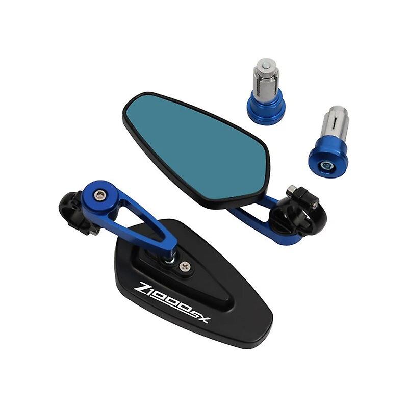 7/8"22mm Motorcycle Mirror Cnc Aluninum Handlebar Rearview Side Mirrors For Kawasaki Z1000 Z1000sx Z 1000 Sx
