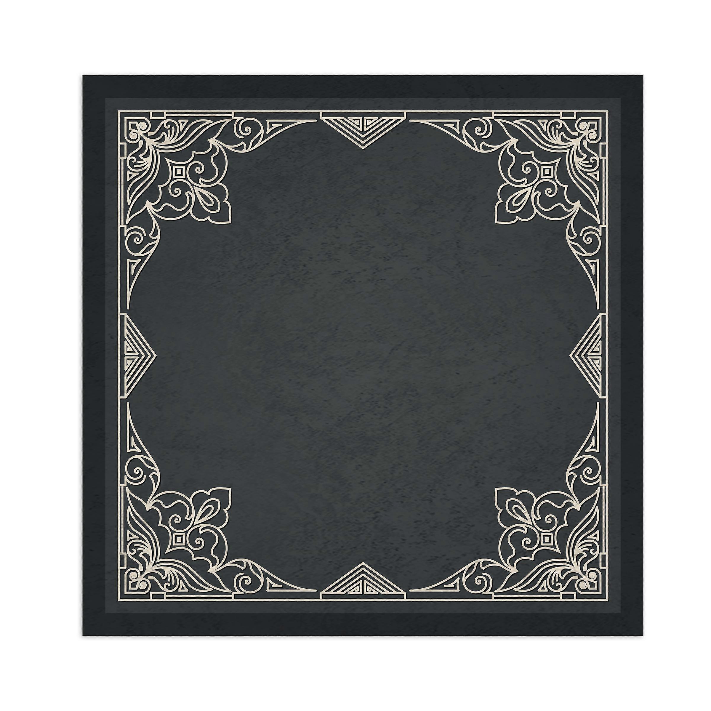 Celt Symbols Square Floor Rug for Dcor