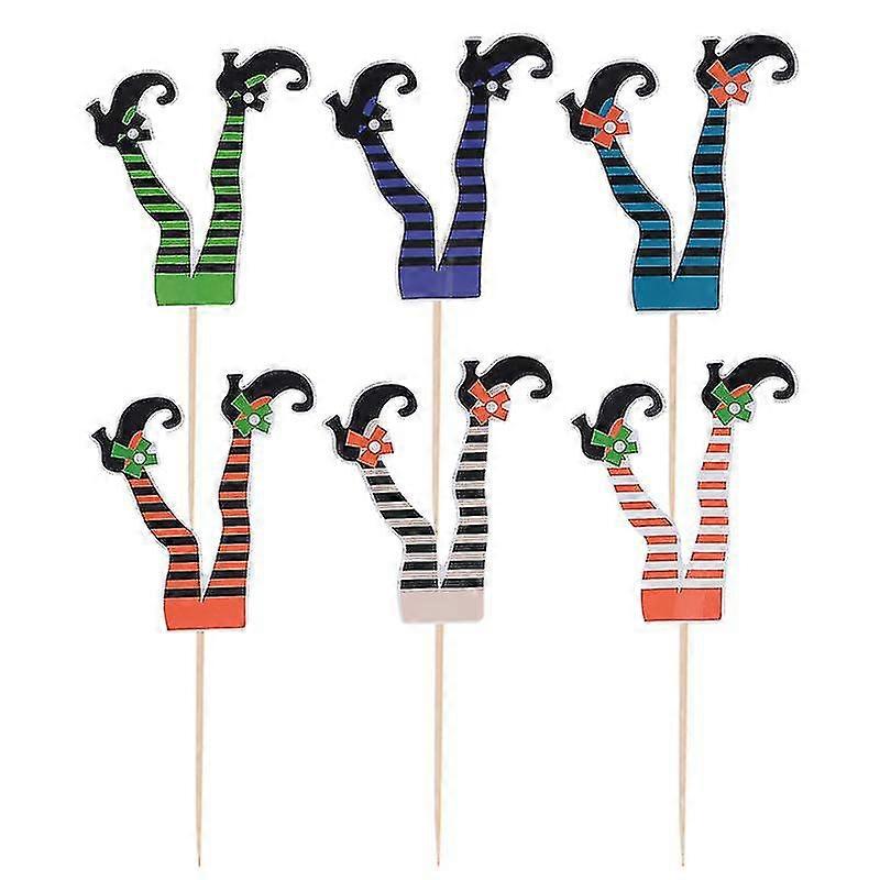 72pcs cake decorations , Cupcake Topper For Halloween Decorations