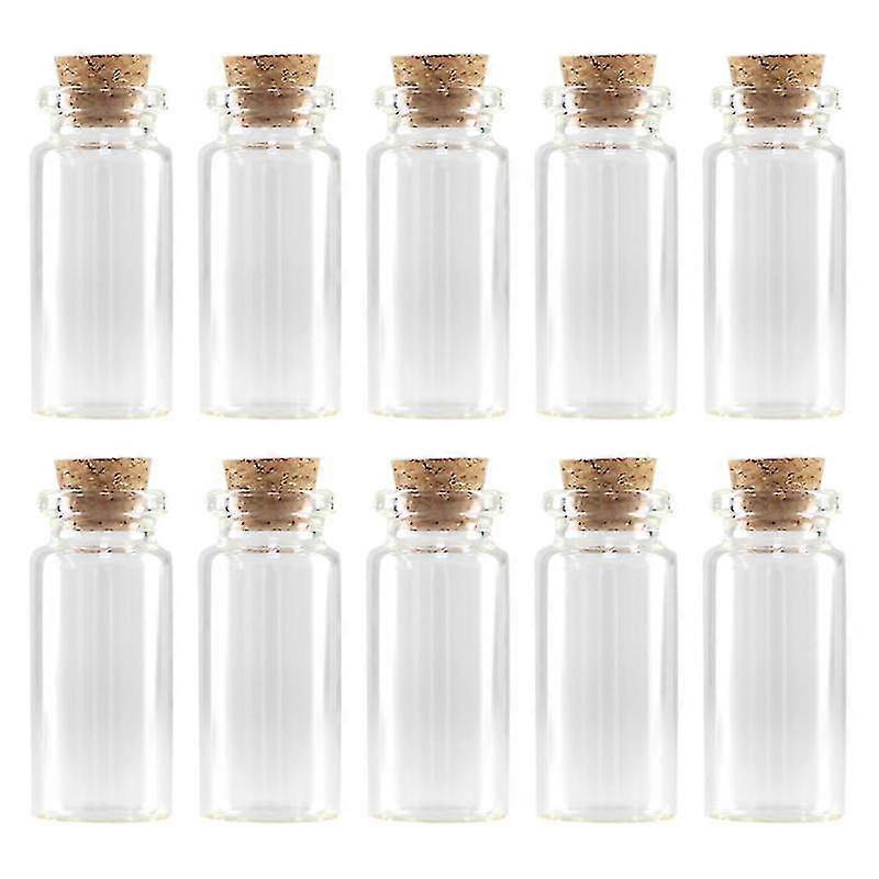 100pcs Food Containers,  Cork Glass Bottle