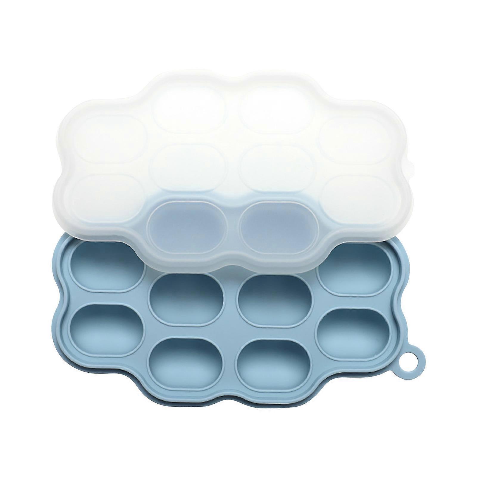Ice With 10 Compartments Food Grade Food Supplement Freezer Household Ice Making With Ice Compartments