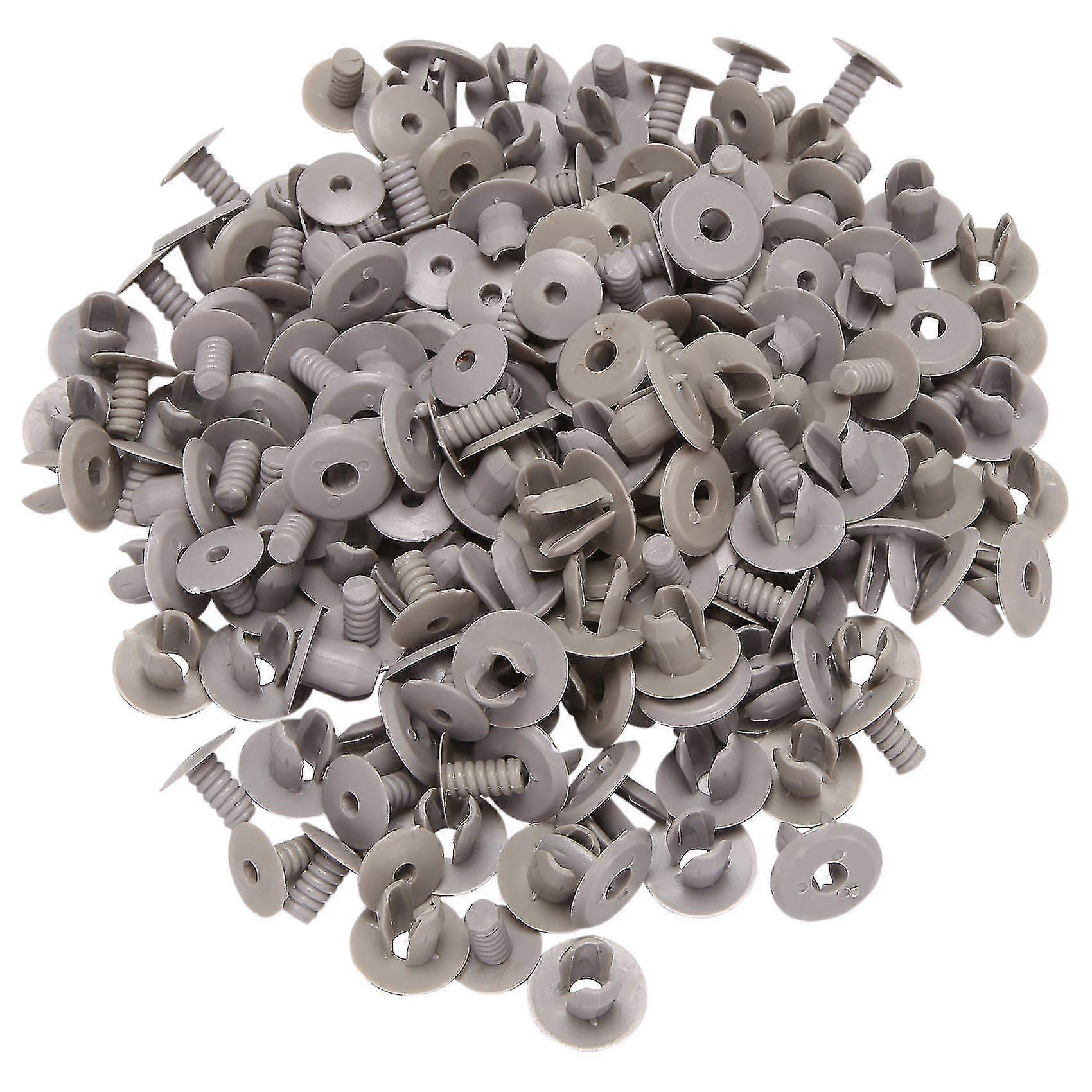 100x For T4 T5 Transporter Dark Grey Trim Panel Lining Clips
