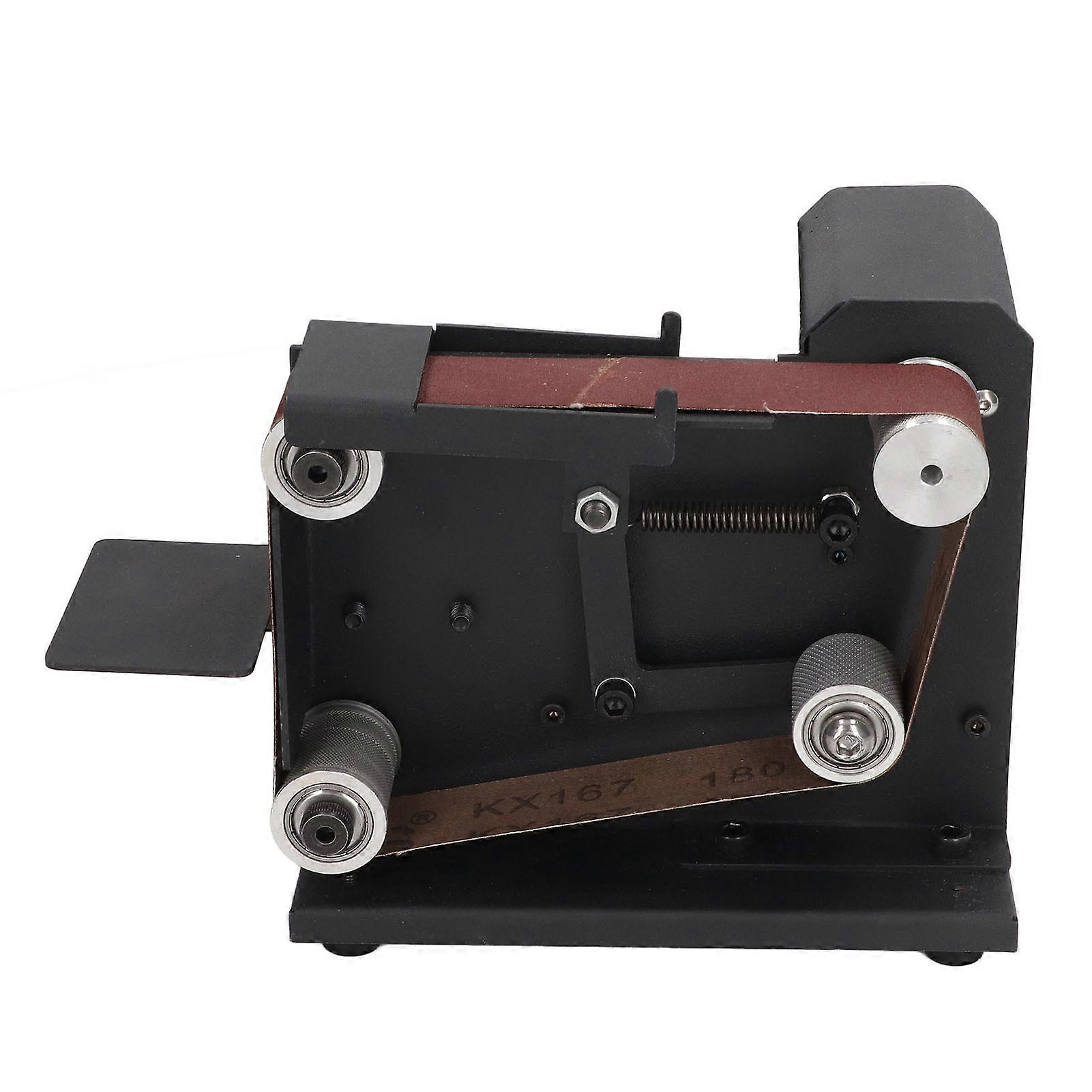 Mini Belt Sander Multifunctional Small Polishing Machine Household DIY Stepless Speed US Plug 110?240V