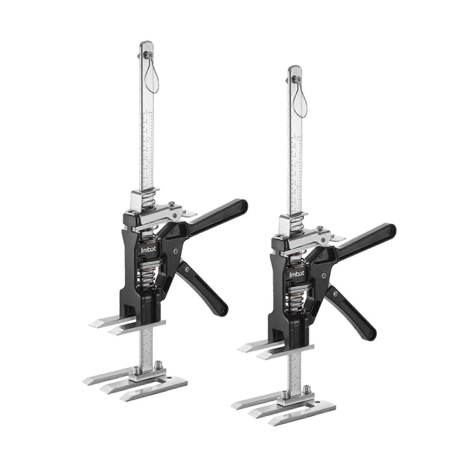 2 Pieces Labor Saving Lift Handheld Tool Height Adjustable Wall Tile Locator Style A