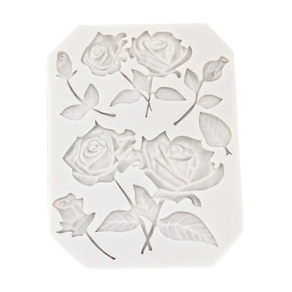 調理器具セットシリコンローズリーフベーキングツールフォンダンモールドケーキデコレーションチョコレートモールド