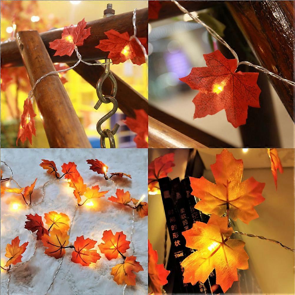 Thanksgiving Decorations Lighted Fall Garland String Lights LED-1092