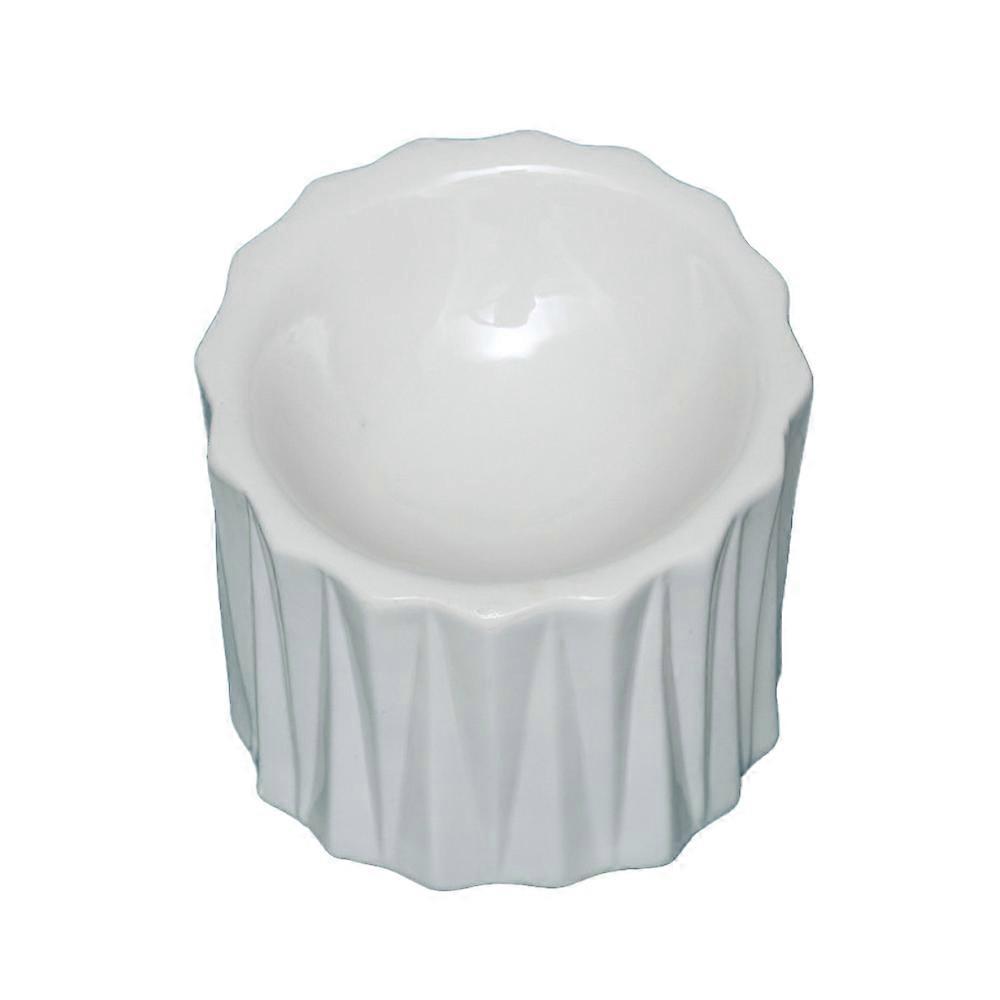 Naklonené vyvýšené misky pre psov pre mačky,Keramické vyvýšené misky pre mačky,Veľká porcelánová miska na kŕmenie domácich zvierat