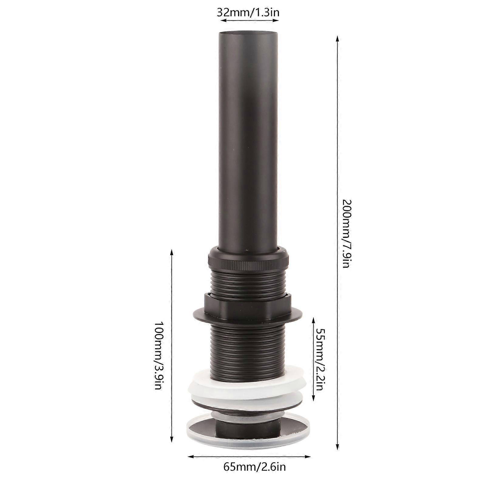 thumbnail image 2 of Bathroom Sink Drain Kit With Ceramic Stopper - Anti-Odor & No Tools Installation 2 of 14