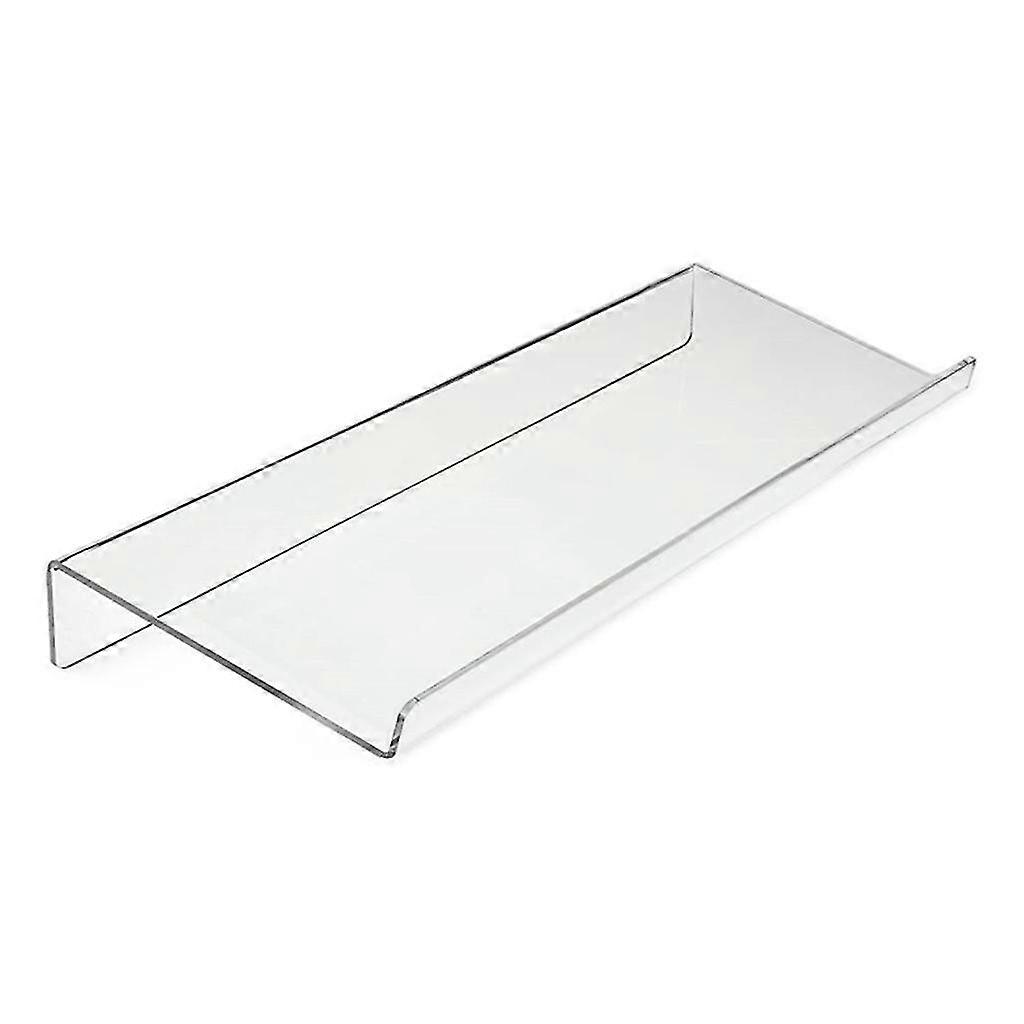 Acrylic Tilted Computer Keyboard Tray Holder For Office Desk Home School