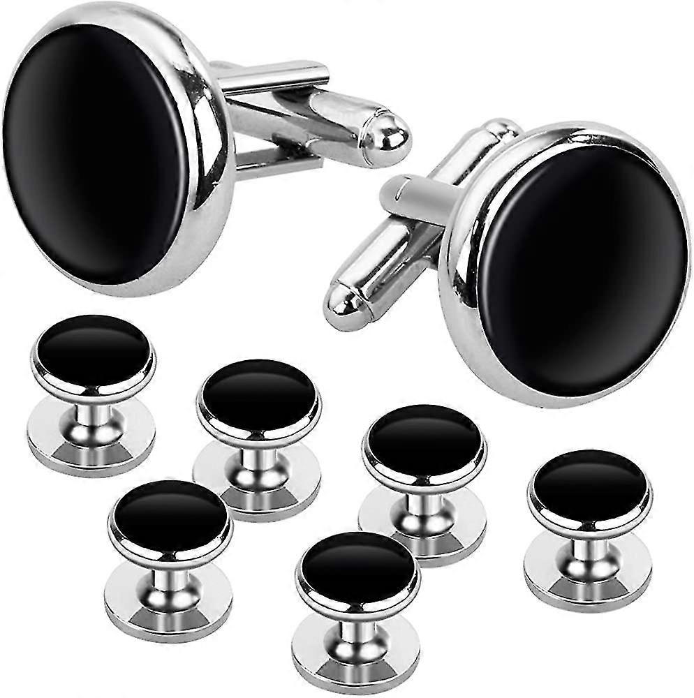 Cufflinks and studs set for tuxedo shirts business wedding