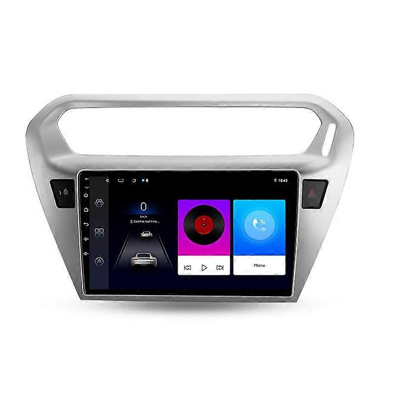 For Peugeot 301 Citroen C-Elysee 2012 -2016 Car Radio Autoradio Multimedia Video Player Navigation
