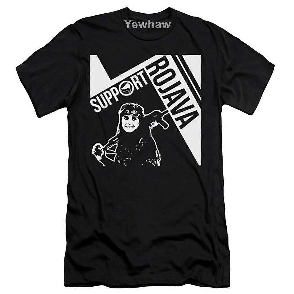 Support Rojava & Rojava T-shirt