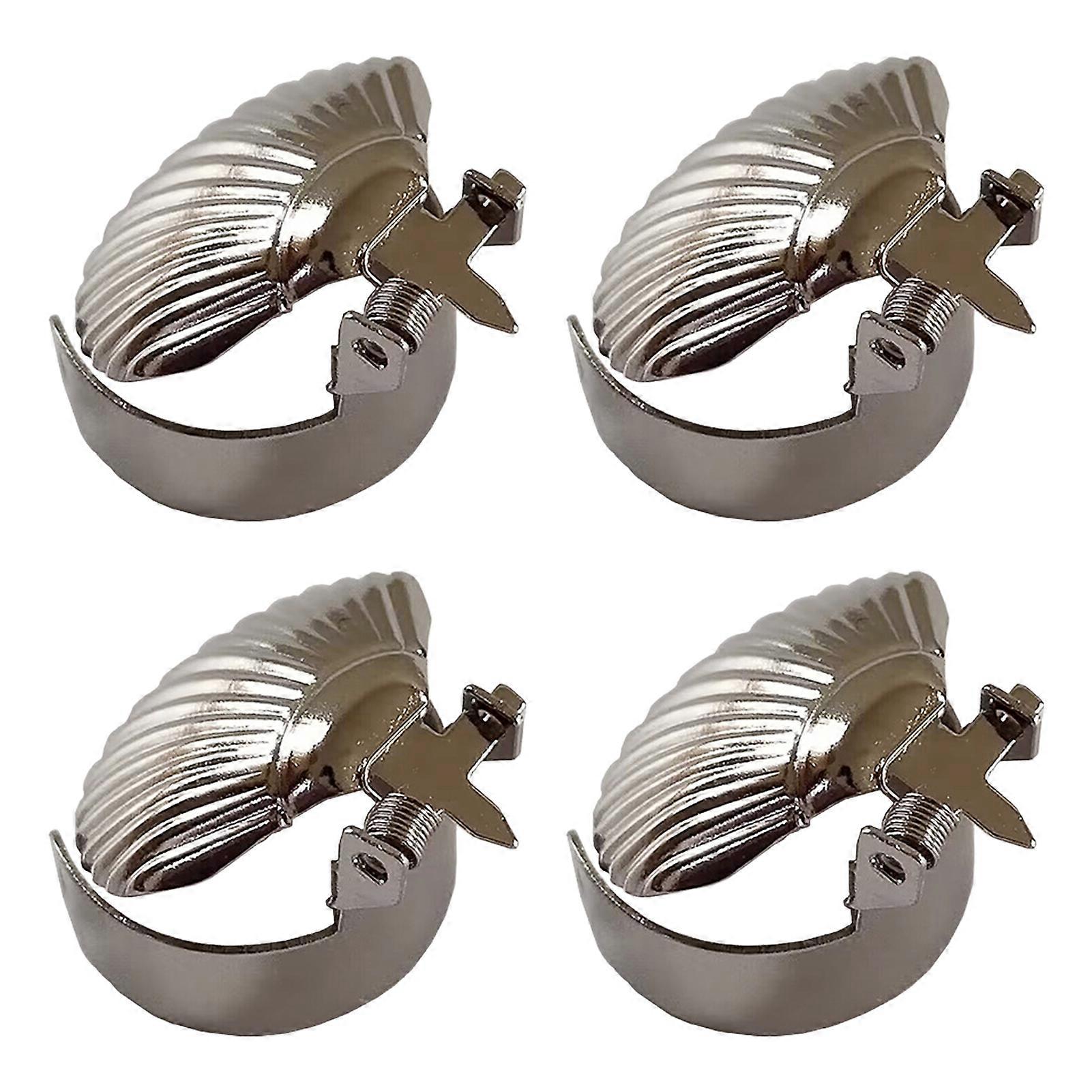 4Pcs Universal Metal Candle Extinguisher Set Éteignoir de bougie automatique avec minuterie Extinction sûre pour bougies 0,7-1 pouce de diamètre Cadeau pratique