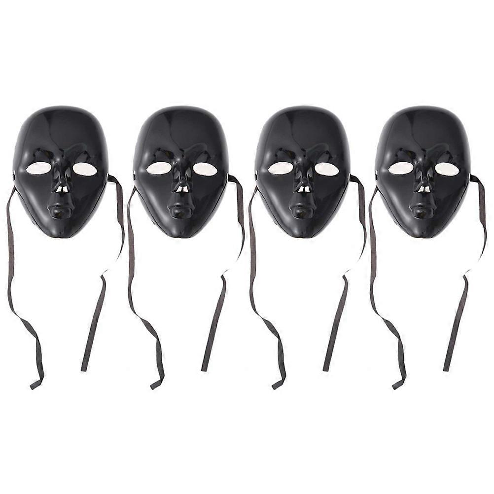 4pcs Halloween Costume Fancy Dress Masks Cosplay Party Mask Halloween Mask