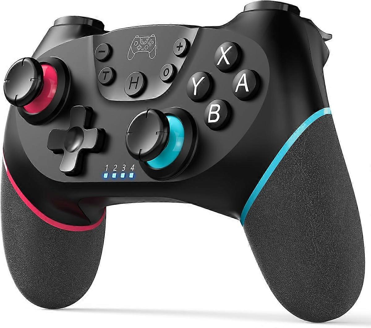 Switch Controller Wireless Switch Pro Controller Compatible with Switch/Switch Lite/Switch OLED Programmable Remote Gamepad Joystick with Wake-up and 