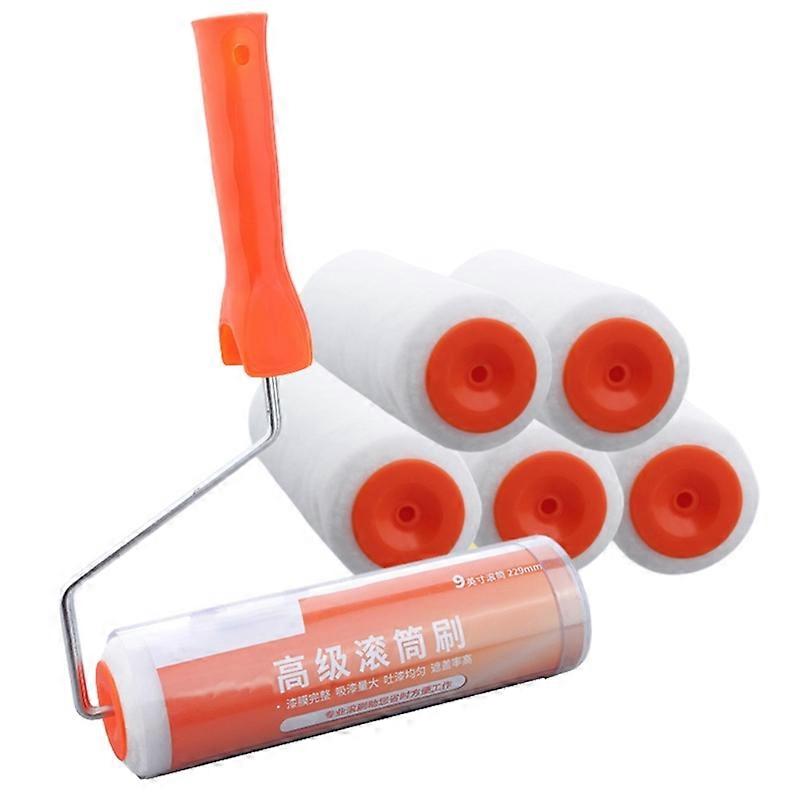 Paint Roller Replacement Painting Brushes Handle Tool for Home Wall Ceiling