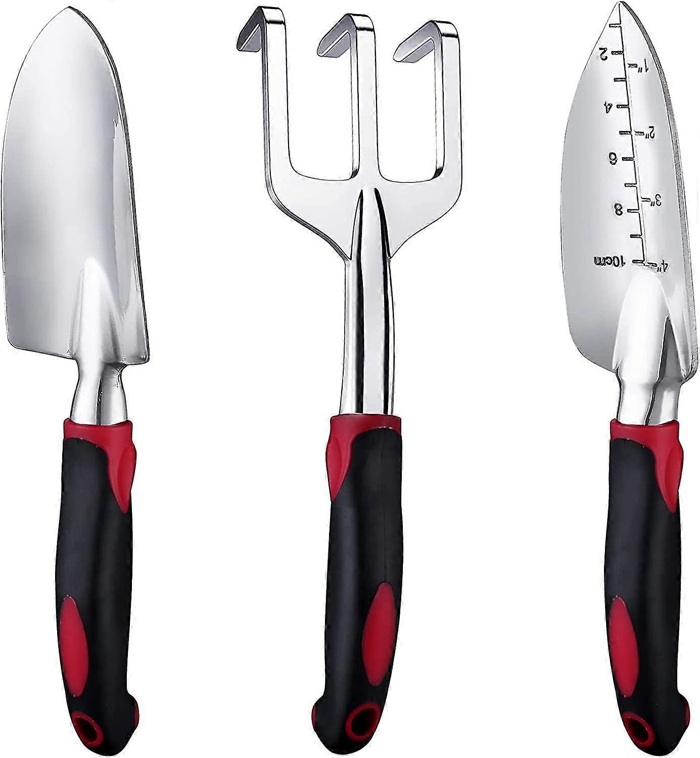 Garden Tool Set, 3 Piece Aluminum Gardening Tools