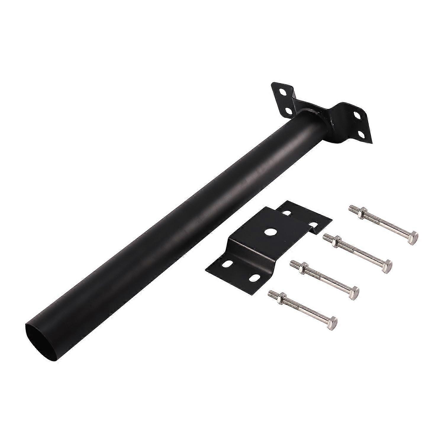 1 Set Rust-proof Wall Mounted Solar Light 50mm Mounting Pole Support For Solar Powered Wall Street