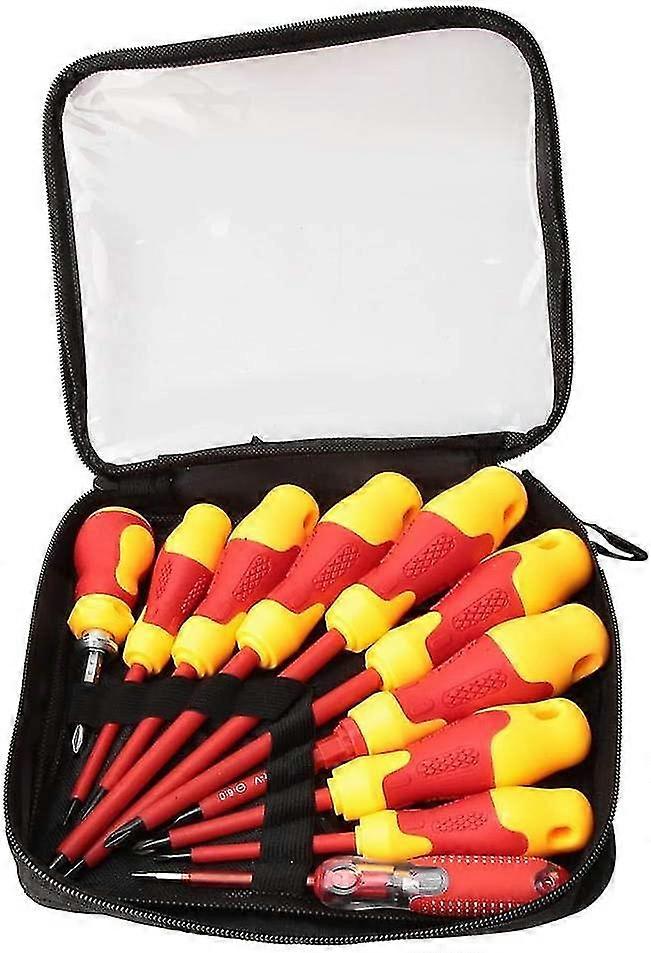 10pcs Slotted Phillips Screwdriver Electricia