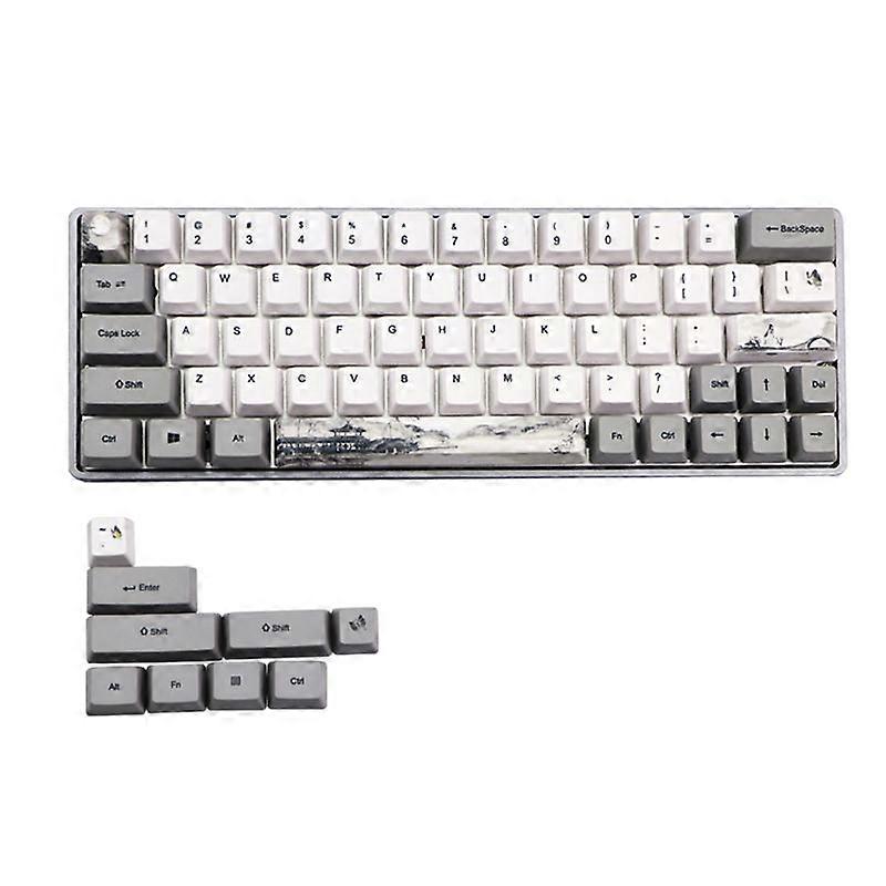 Keycap Keyboard Replacement Accessories Keycaps for GH60 GK61 GK64 Keyboard