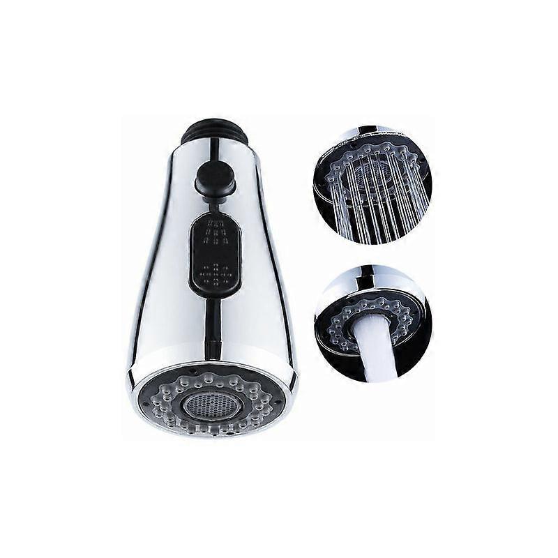 2-function sink faucet spout, G1/2 kitchen spout, pull-out spout, pull-out faucet replacement head