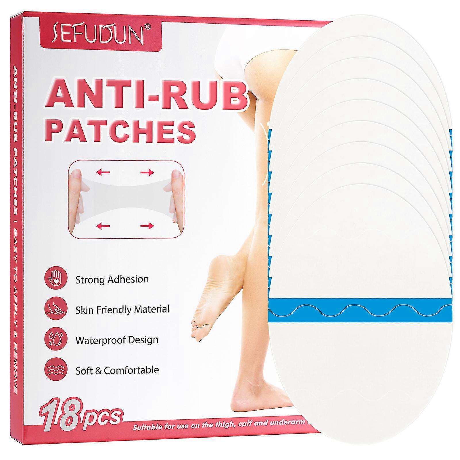 Thigh Antiwear Patch, Invisible Patch, Transparent And Traceless Patch, High Elastic Leg Protection Patch,18pcs