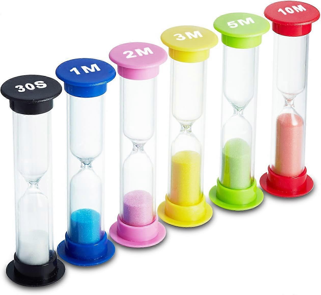 Sand Timer 6 Colors 30sec/1min/2mins/3mins/5mins / 10mins