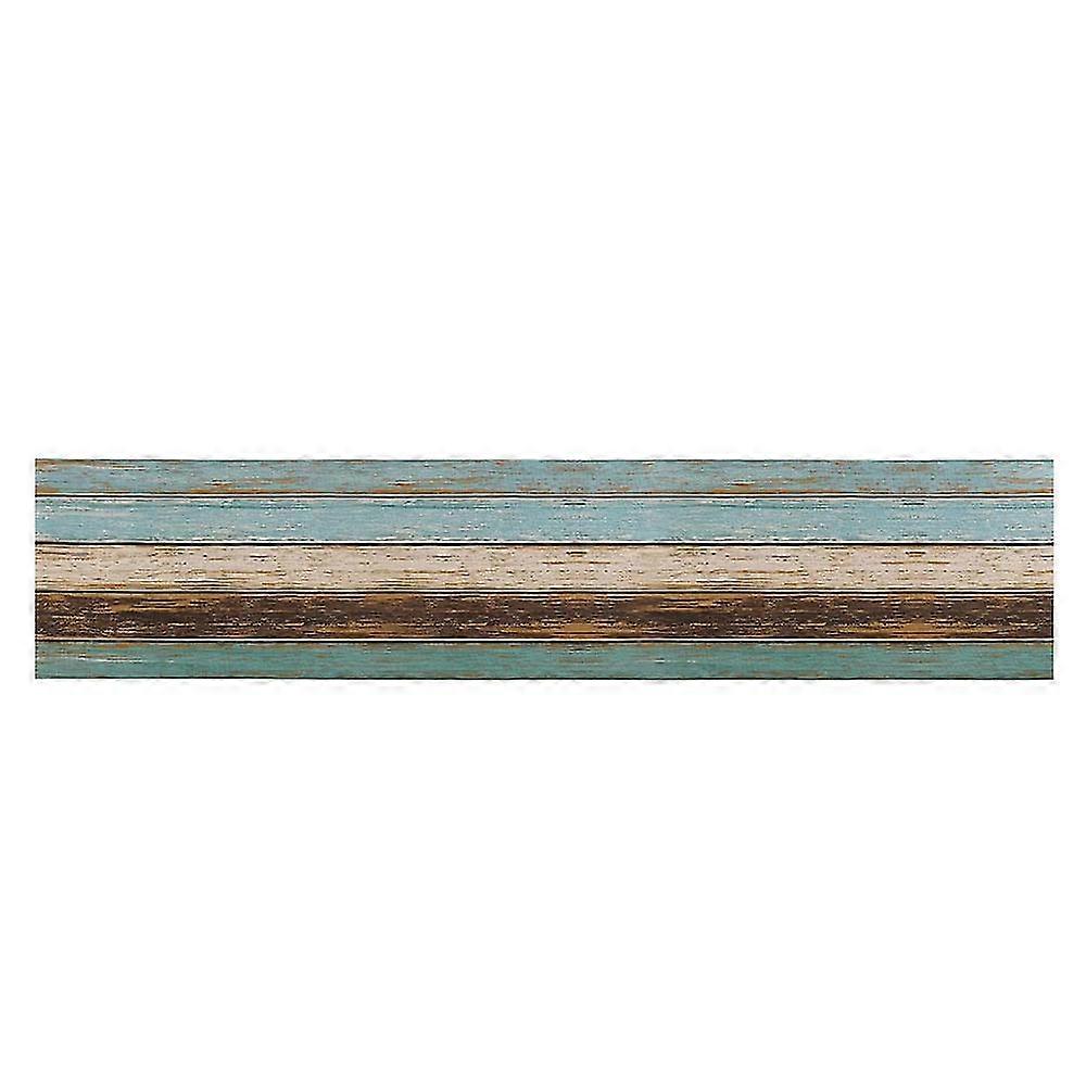 Table Mat Modern Living Room Table Mat Antique Old Rustic Wooden Table Mat Spring Blue-brown Table Mat Wheel Used For Table Party Wedding Gift Table M