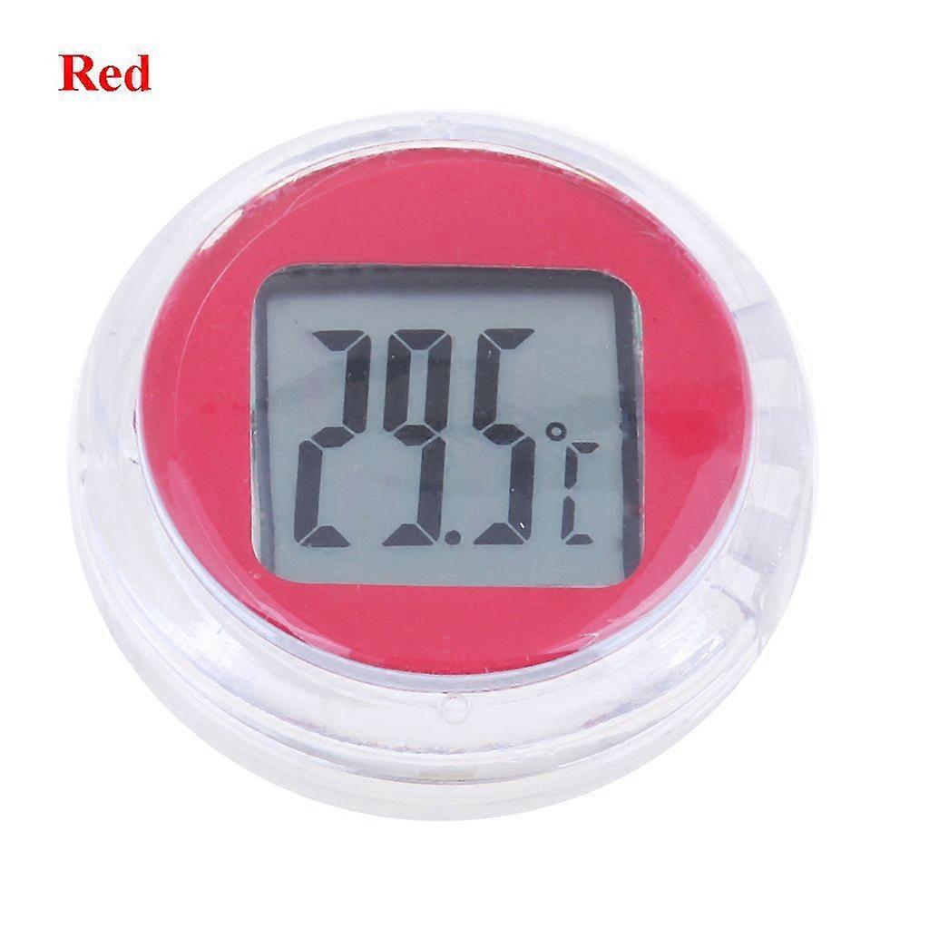 New Paste Type Waterproof Mini Instruments Motorcycle Digital Thermometer Temperature Meter~24247