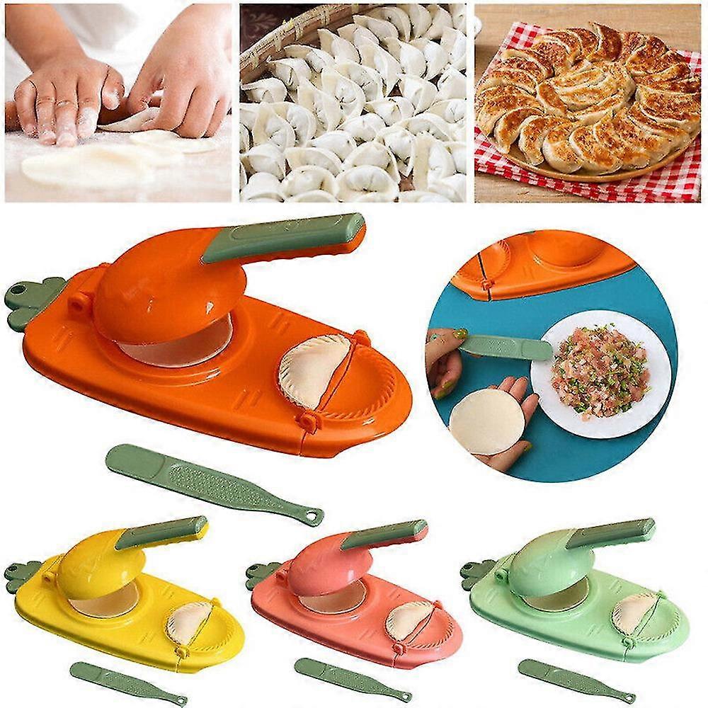 Dumpling Maker Kitchen Dumpling Making Tool Hand-made Skin Press Mould Baking Manual Artifact Dough Press Maker