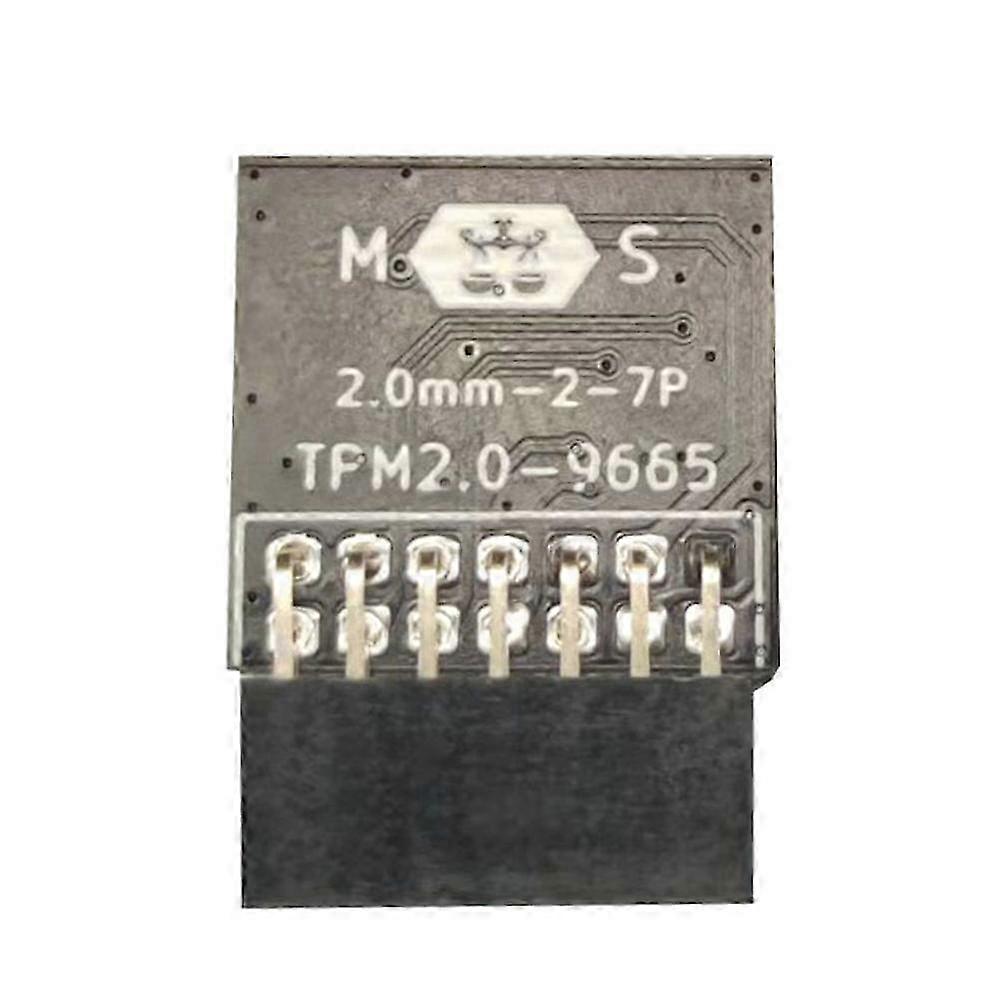 LPC TPM 2.0 Encryption Security Module Remote Card 14Pin TPM2.0 Module Board for 11