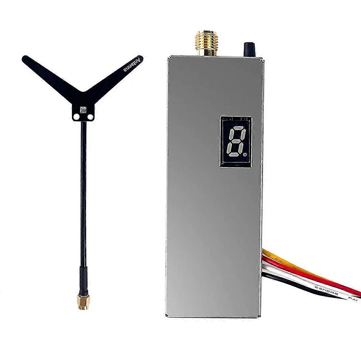 FPV 1.2G 1.3G 1.6W VTX Émetteur + Antenne 8CH 0.1mW / 25mW / 800mW / 1600mW VTX Émetteur compatible Long Ran + wer