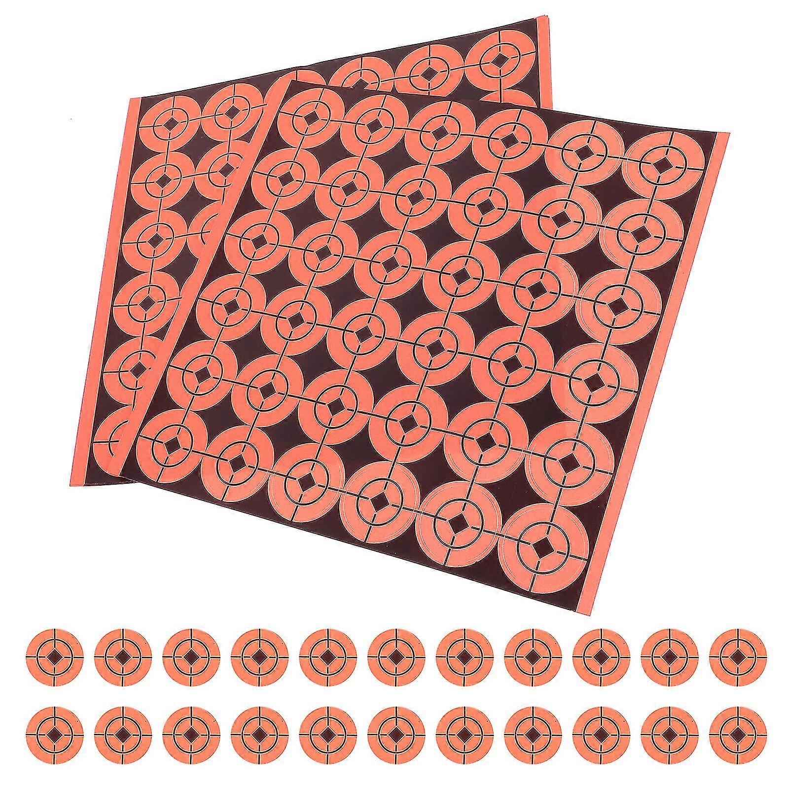 720pcs Shooting Target Paper Shooting Target Pasters Paper Practical Target Stickers