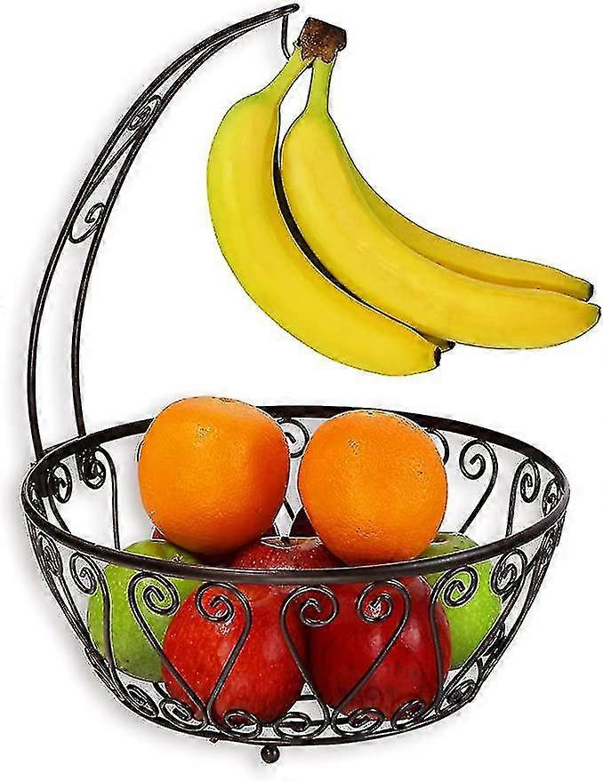Banana Tree Hanger Fruit Basket Bowl