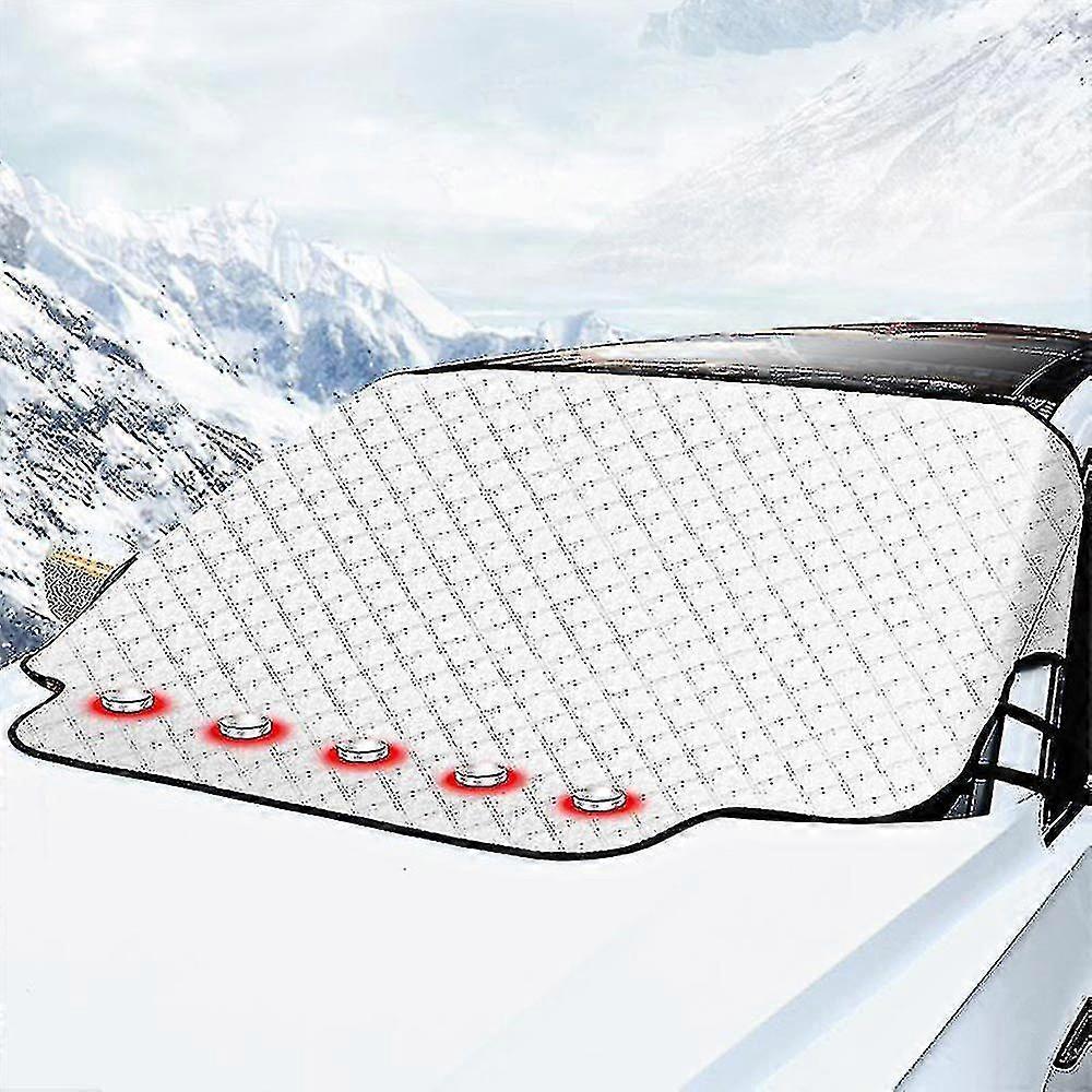 Winter Car Windshield Snow Cover Multifunctional Car Sunshade Front Windshield Protection