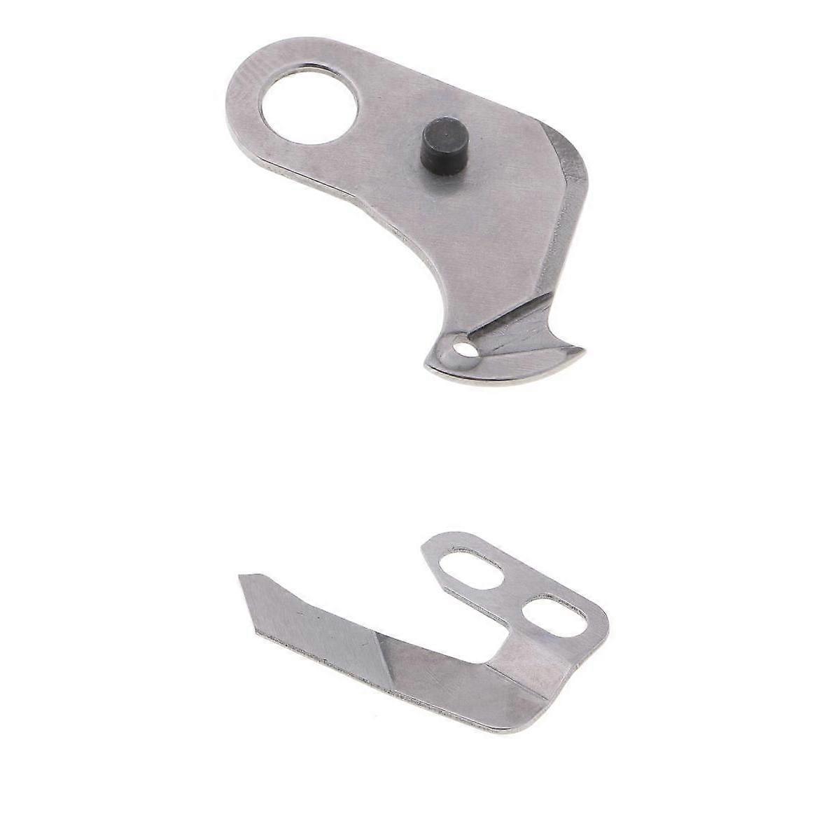 Single Needle Sewing Machine Fixed and Movable Knife Set for Juki DDL-5550-6