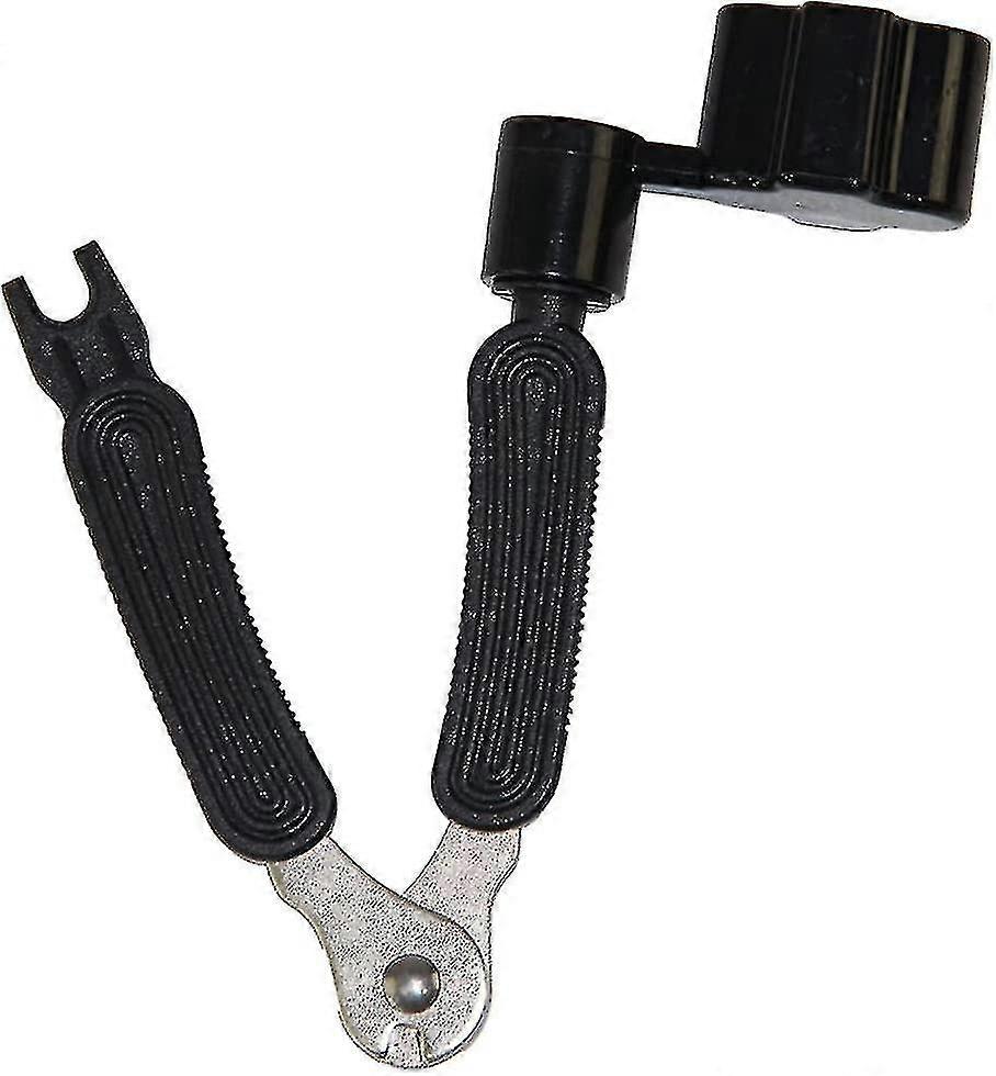 Guitar Pliers Puller String Cutting Tool, 3-in-1 Multifunctional Repair Orange