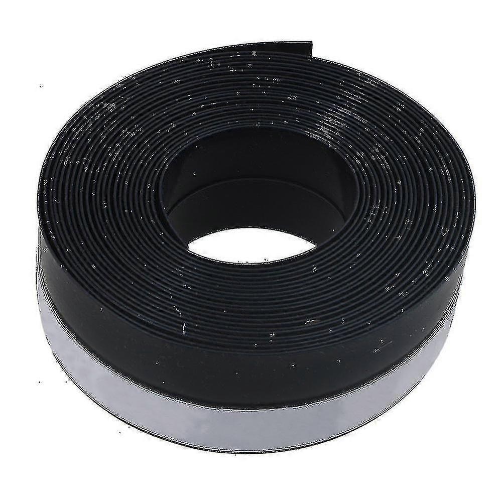Multifunktion 5 meter lang gummitætningsstrimmel til biler 25x1mm sort