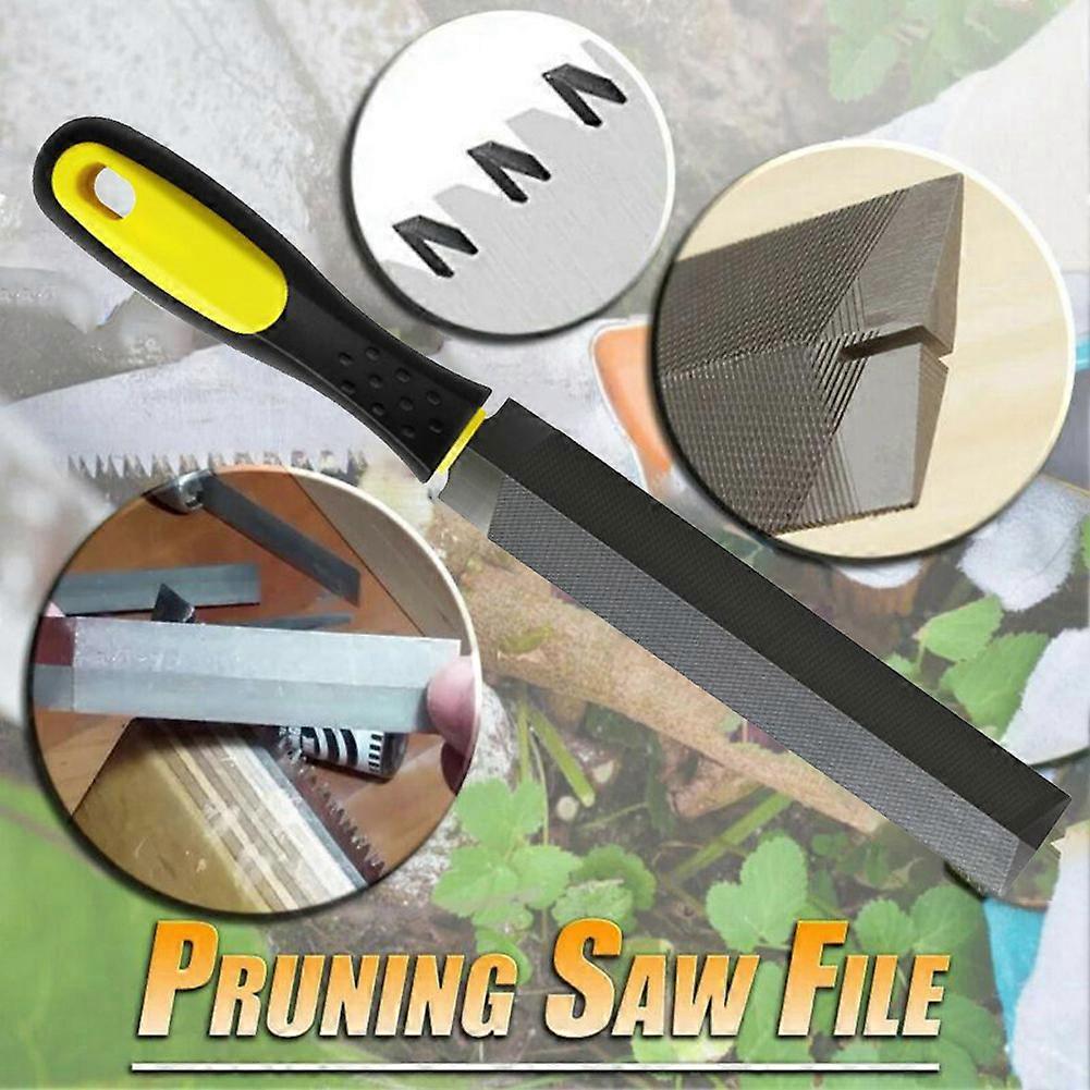 1pc Pruning Saw File 260mm Durable File Hand Tool High Quality Prismatic File