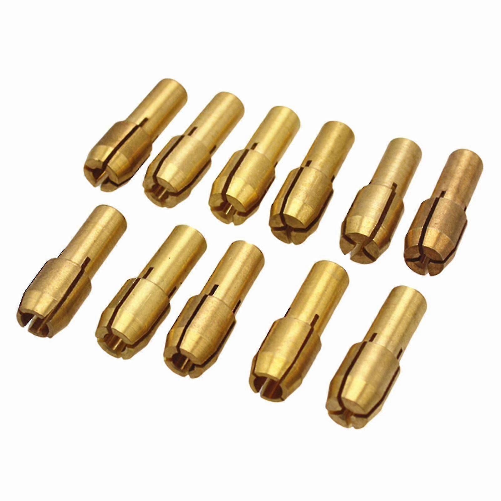 11pcs/set Brass Chuck Practical Durable 0.5-3.2mm Driling Chuck For Rotatable Power Tool_f