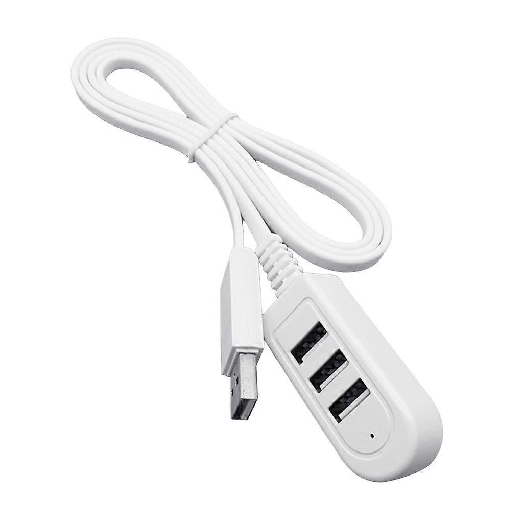 3 Port USB Hub Extend Cable Splitter Wire Data Transfer Charging USB Adapter
