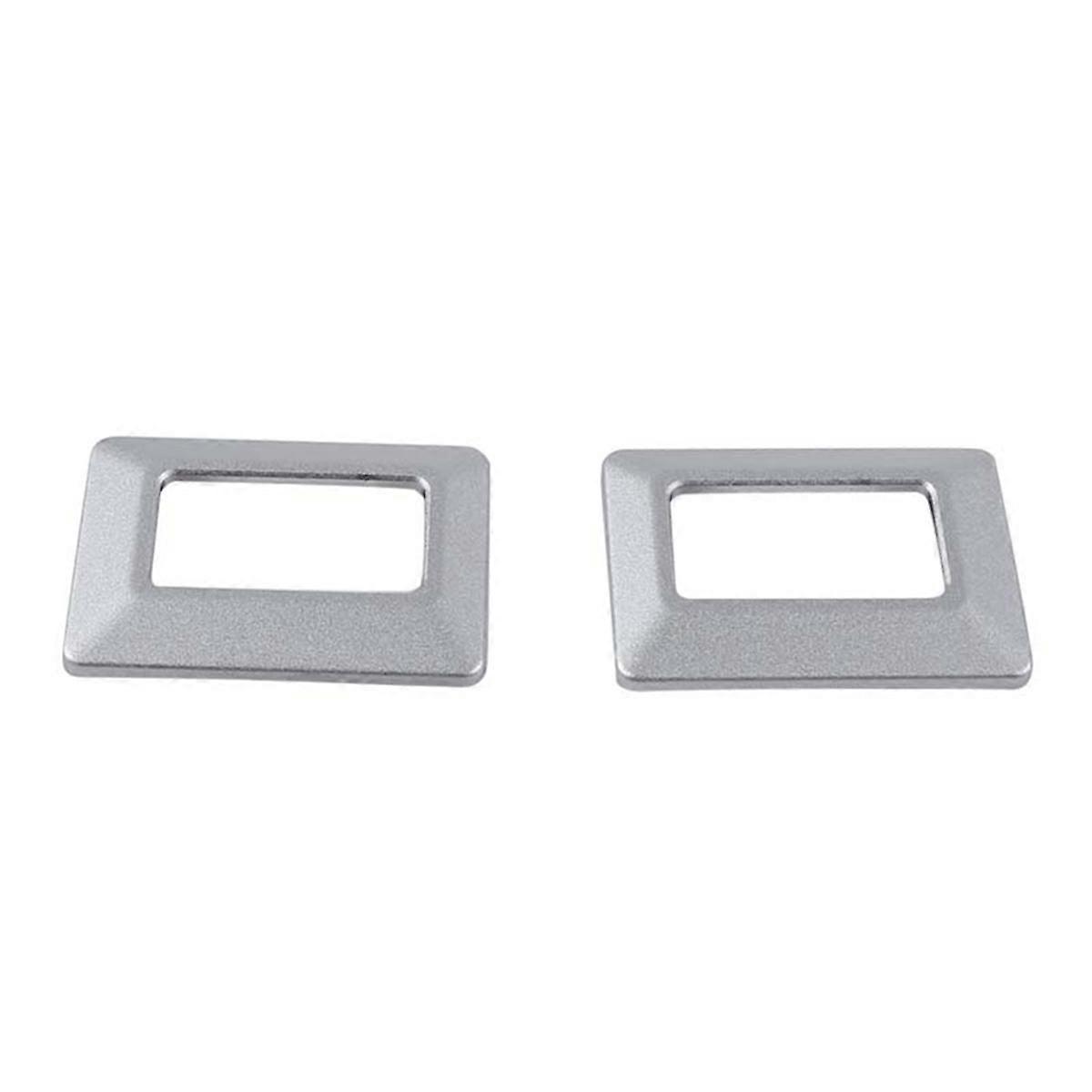 Car Door Lock Button Frame Trim for 90 2020-2024 Aluminum Door Lock Switch Protective Cover ,2PCS