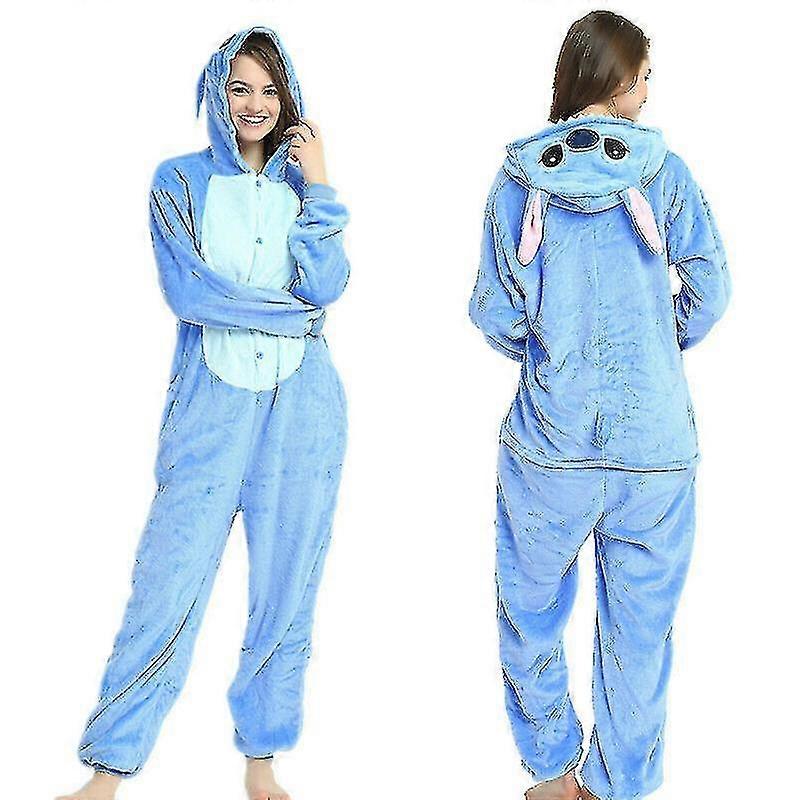 Sie Jumpsuit Stitch Kostüm für Erwachsene-Yogu